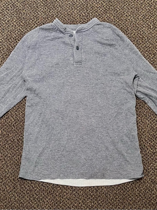 L.L. Bean Other - L.L. Bean Men's Blue Long-Sleeve Henley